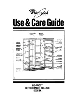 Preview for 1 page of Whirlpool ED20SK Use & Care Manual