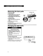 Preview for 16 page of Whirlpool ED20ZK Use And Care Manual