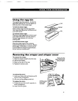 Предварительный просмотр 11 страницы Whirlpool ED22DF Use And Care Manual