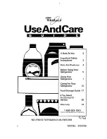 Whirlpool ED22DK Use And Care Manual preview