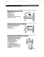 Предварительный просмотр 9 страницы Whirlpool ED22DL Use And Care Manual