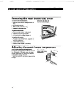 Предварительный просмотр 12 страницы Whirlpool ED22DL Use And Care Manual