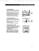 Предварительный просмотр 19 страницы Whirlpool ED22DL Use And Care Manual