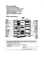 Предварительный просмотр 2 страницы Whirlpool ED22DW Use & Care Manual