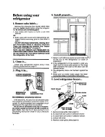 Предварительный просмотр 4 страницы Whirlpool ED22DW Use & Care Manual