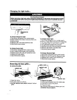 Предварительный просмотр 8 страницы Whirlpool ED22DW Use & Care Manual