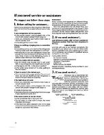 Preview for 18 page of Whirlpool ED22DW Use & Care Manual