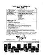 Preview for 20 page of Whirlpool ED22DW Use & Care Manual