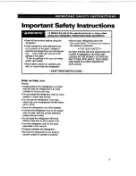 Preview for 3 page of Whirlpool ED22HP Use And Care Manual