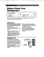 Preview for 5 page of Whirlpool ED22HP Use And Care Manual