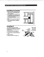 Preview for 6 page of Whirlpool ED22HP Use And Care Manual