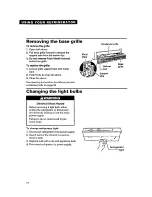 Preview for 18 page of Whirlpool ED22PC Use And Care Manual