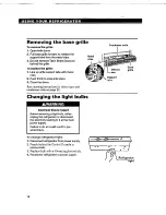 Preview for 18 page of Whirlpool ED22PF Use And Care Manual