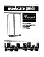 Предварительный просмотр 1 страницы Whirlpool ED22PM Use & Care Manual