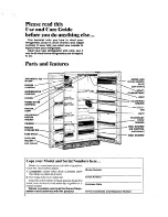 Предварительный просмотр 2 страницы Whirlpool ED22PM Use & Care Manual