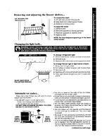 Предварительный просмотр 7 страницы Whirlpool ED22PM Use & Care Manual