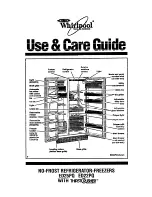 Whirlpool ED22PQ Use & Care Manual предпросмотр