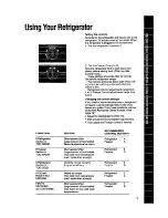 Preview for 5 page of Whirlpool ED22PQ Use & Care Manual