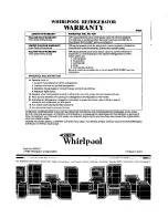 Preview for 20 page of Whirlpool ED22PR Use & Care Manual