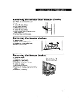 Preview for 11 page of Whirlpool ED22PW Use And Care Manual