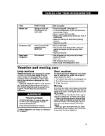 Preview for 19 page of Whirlpool ED22PW Use And Care Manual