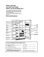 Preview for 2 page of Whirlpool ED22ZM Use & Care Manual