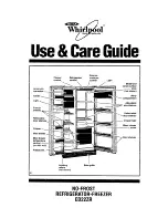 Preview for 1 page of Whirlpool ED22ZR Use & Care Manual