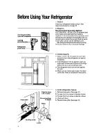 Предварительный просмотр 4 страницы Whirlpool ED25D Use & Care Manual