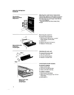 Предварительный просмотр 8 страницы Whirlpool ED25D Use & Care Manual