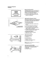 Предварительный просмотр 6 страницы Whirlpool ED25DQ Use And Care Manual