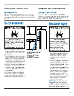 Preview for 9 page of Whirlpool ED25DQXDB06 Use & Care Manual