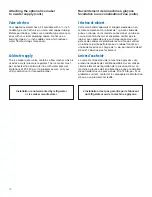 Preview for 14 page of Whirlpool ED25DQXDB06 Use & Care Manual