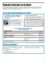 Preview for 69 page of Whirlpool ED25DQXDB06 Use & Care Manual