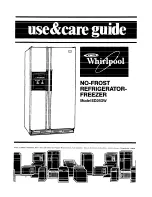 Whirlpool ED25DW Use & Care Manual preview