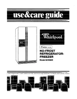 Предварительный просмотр 1 страницы Whirlpool ED25EM Use And Care Manual