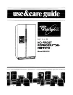 Whirlpool ED25PS Use & Care Manual предпросмотр