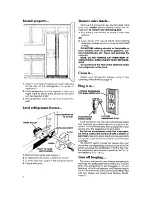 Предварительный просмотр 4 страницы Whirlpool ED25PS Use & Care Manual