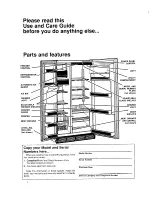 Предварительный просмотр 2 страницы Whirlpool ED25PWXTW00 Use & Care Manual