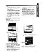 Предварительный просмотр 9 страницы Whirlpool ED25PWXTW00 Use & Care Manual