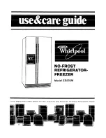 Whirlpool ED25SM Use & Care Manual preview