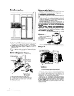 Preview for 4 page of Whirlpool ED25SM Use & Care Manual