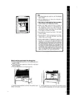 Preview for 9 page of Whirlpool ED25SM Use & Care Manual