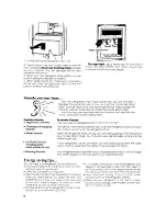 Preview for 10 page of Whirlpool ED25SM Use & Care Manual