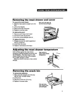 Предварительный просмотр 11 страницы Whirlpool ED25YQ Use & Care Manual