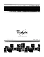 Preview for 20 page of Whirlpool ED26MM Use And Care Manual