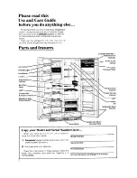 Preview for 2 page of Whirlpool ED26SS Use & Care Manual