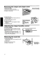 Предварительный просмотр 13 страницы Whirlpool ED27DQXDW01 Use And Care Manual