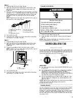 Предварительный просмотр 5 страницы Whirlpool ED2FHEXMT00 Refrigerator Use & Care Manual