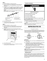 Предварительный просмотр 5 страницы Whirlpool ED2FHEXNL02 Use & Care Manual