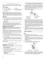 Предварительный просмотр 4 страницы Whirlpool ED2FHEXT - 21.8 cu. ft. Refrigerator Use & Care Manual